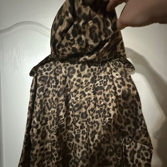 Leopard Print Michael Kors XL rain jacket - Picture 4 of 4